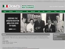 Tablet Screenshot of domsausage.com